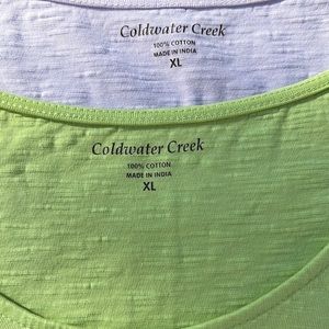 Coldwater Creek two for one sale!